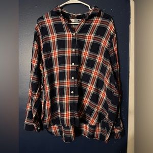 Old navy plaid flannel